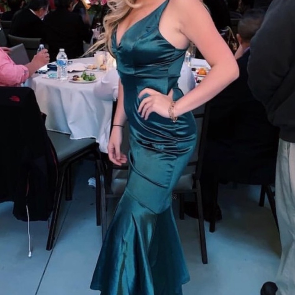 Stunning Teal Dress